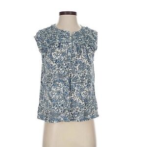 Lucky Brand floral blouse size XL